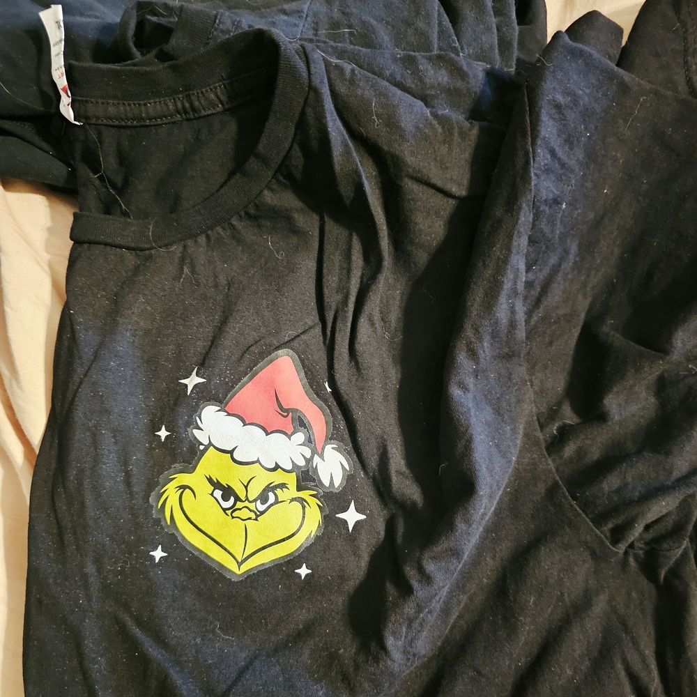 Womens 3xl Black Grinch T-Shirt